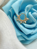 پیرسینگ دیث اشکی طلا